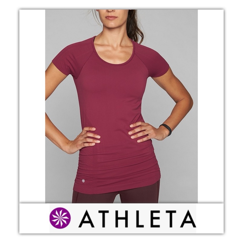 Athleta Speedlight Seamless tee